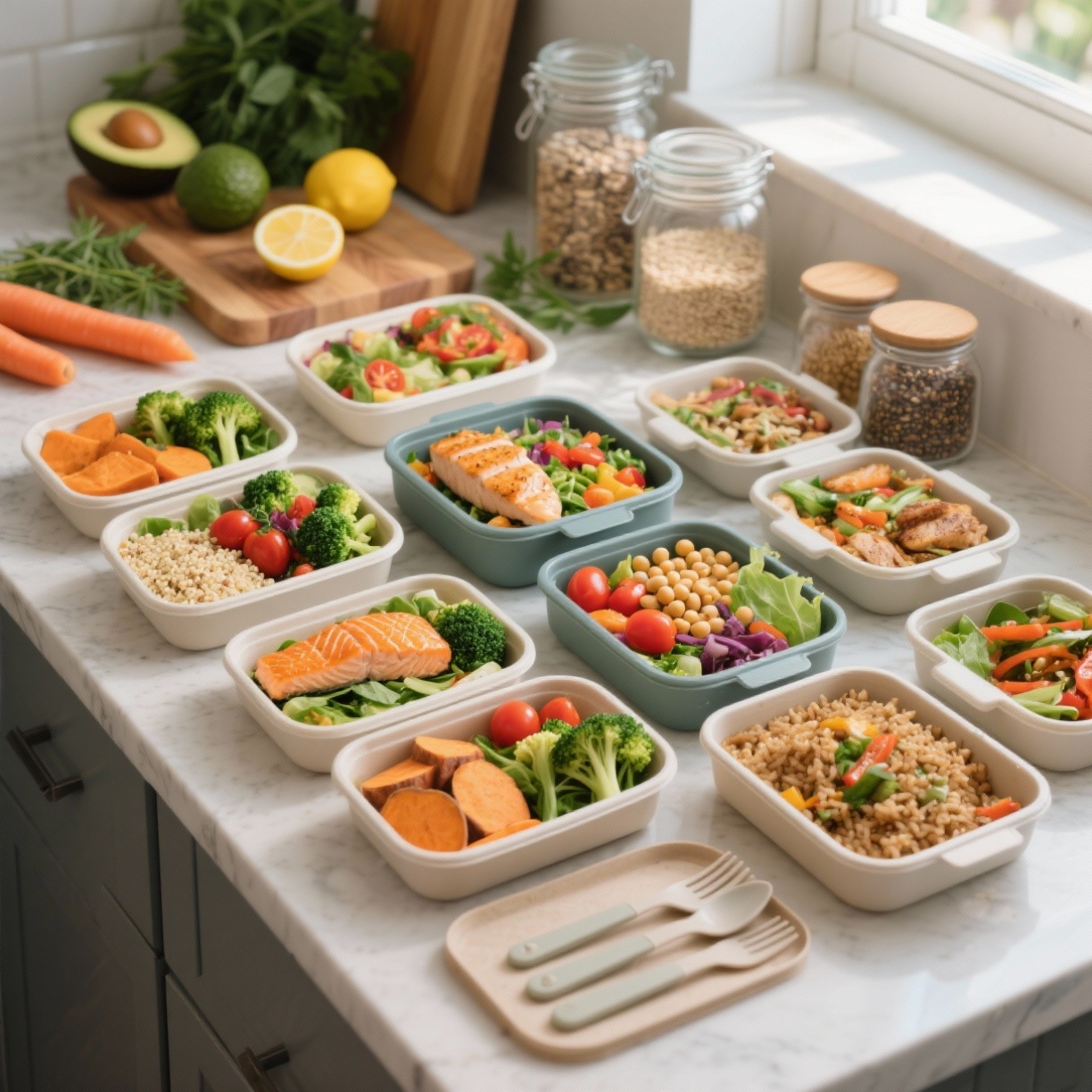 O Guia Completo de Marmitas Saudáveis para Almoços e Jantares Fit