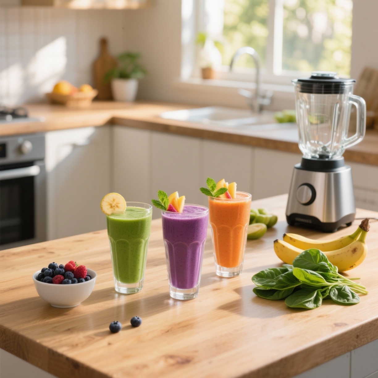 Smoothies Energéticos Sem Complicação: Nutrição e Sabor no Café da Manhã
