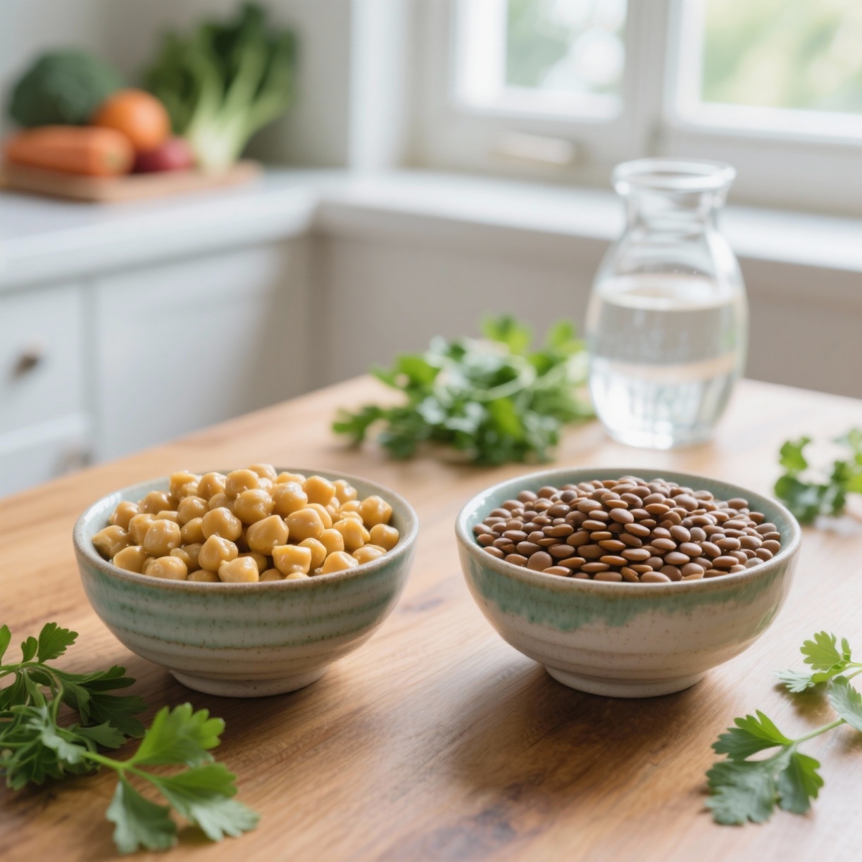 Grão-de-Bico vs Lentilha: Qual é Melhor para Proteína Vegetal?