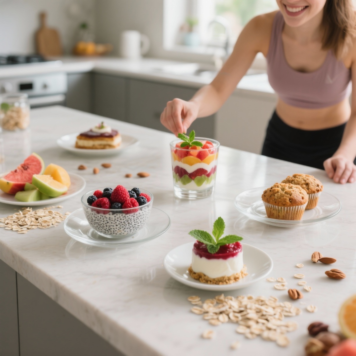 Sobremesas Fit Sem Complicação: Sabor e Saúde no Seu Dia a Dia
