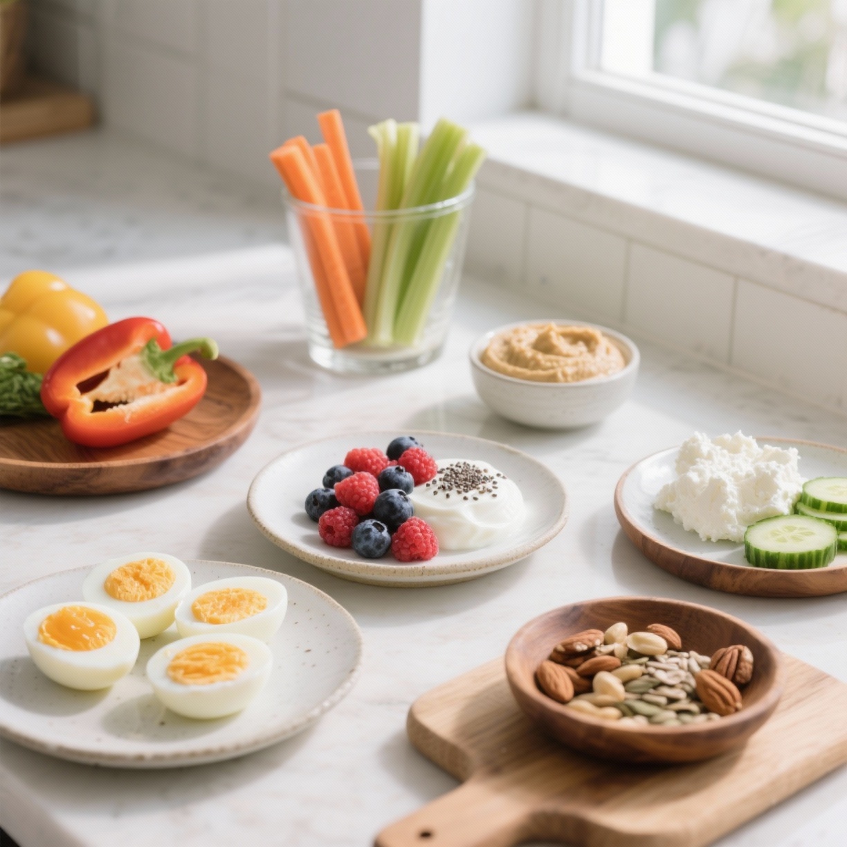 Descubra snacks proteicos fáceis para manter a saciedade no seu dia a dia