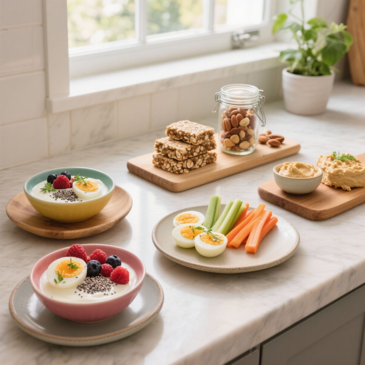 Snacks Proteicos Sem Complicação: saciedade rápida e saudável
