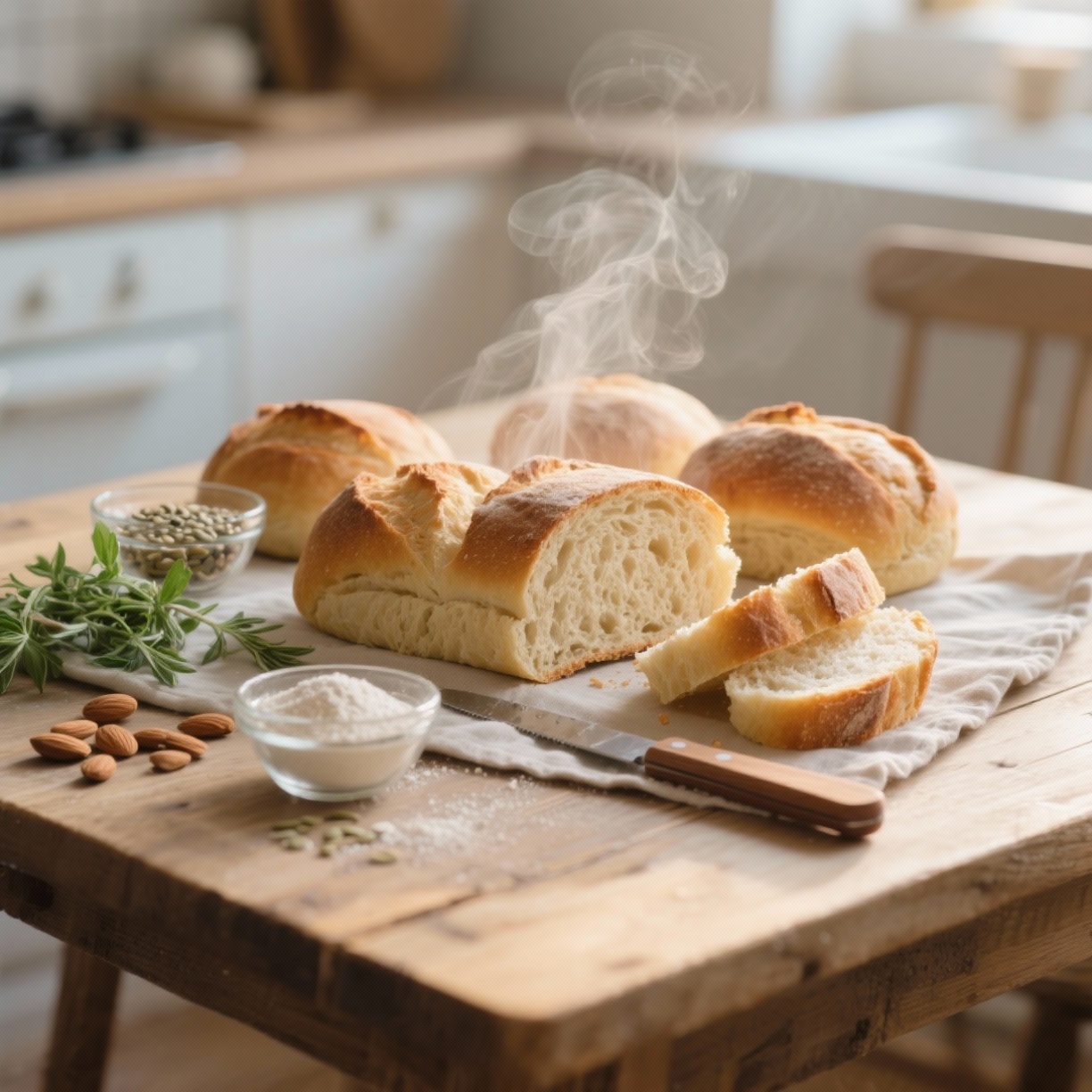 Pães Low Carb Sem Complicação: Textura Fofa com Poucos Carbos