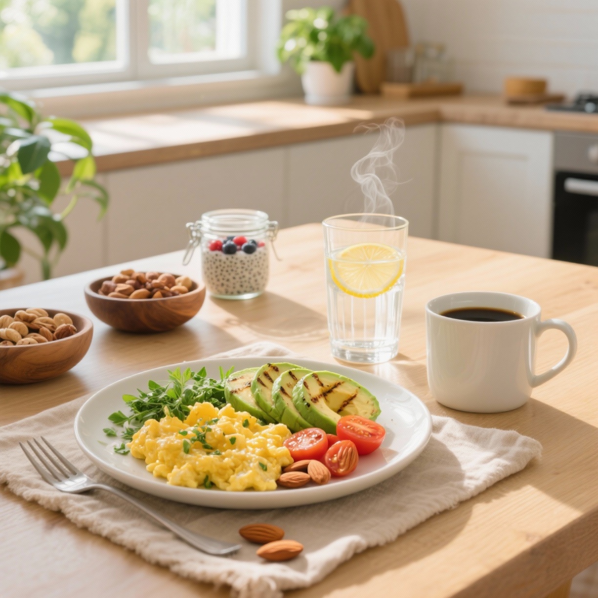 Café da Manhã Low Carb Sem Complicação: saciedade até o almoço