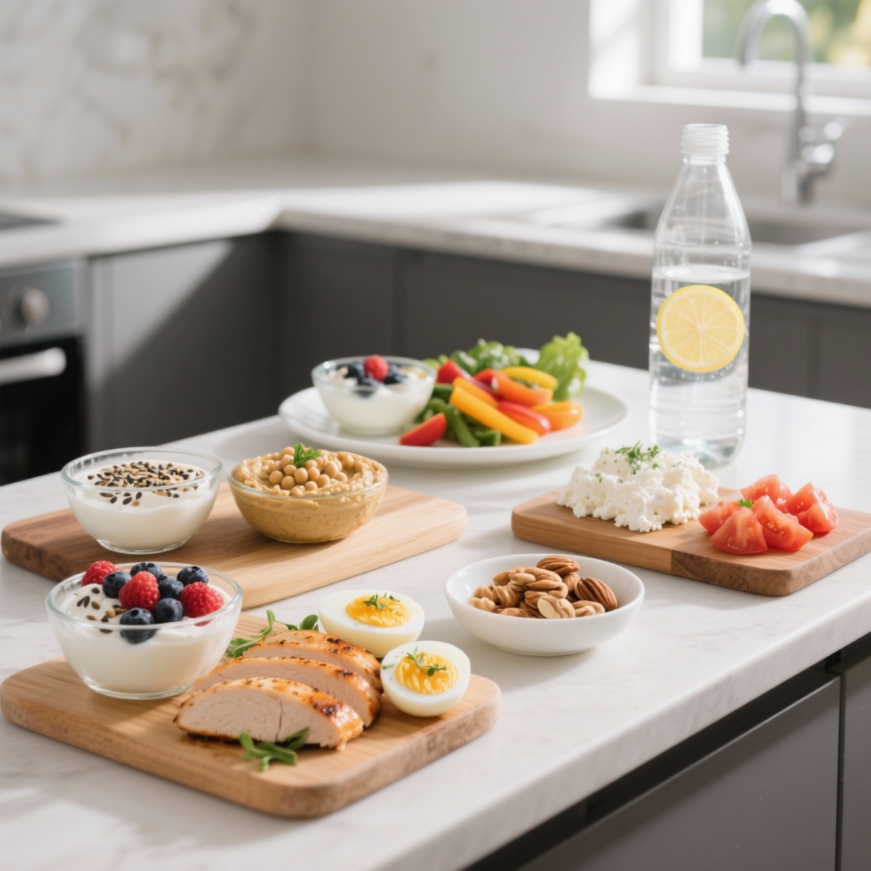 Lanches Proteicos Sem Complicação: saciedade rápida e saudável