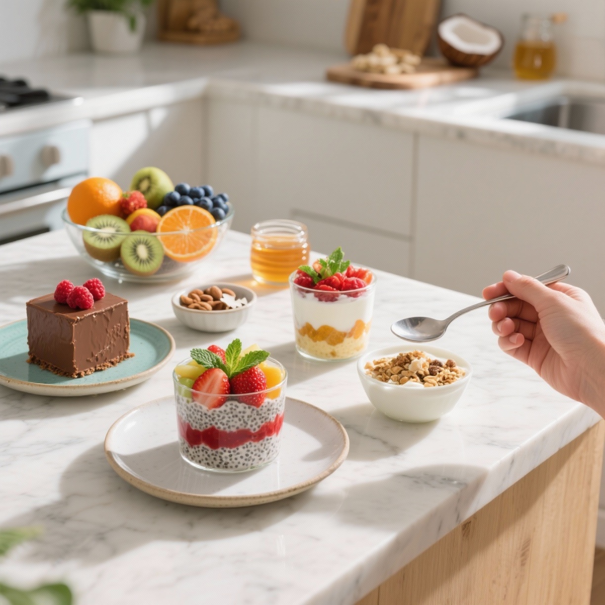 Sobremesas fit sem culpa: crie doces leves que realmente saciam