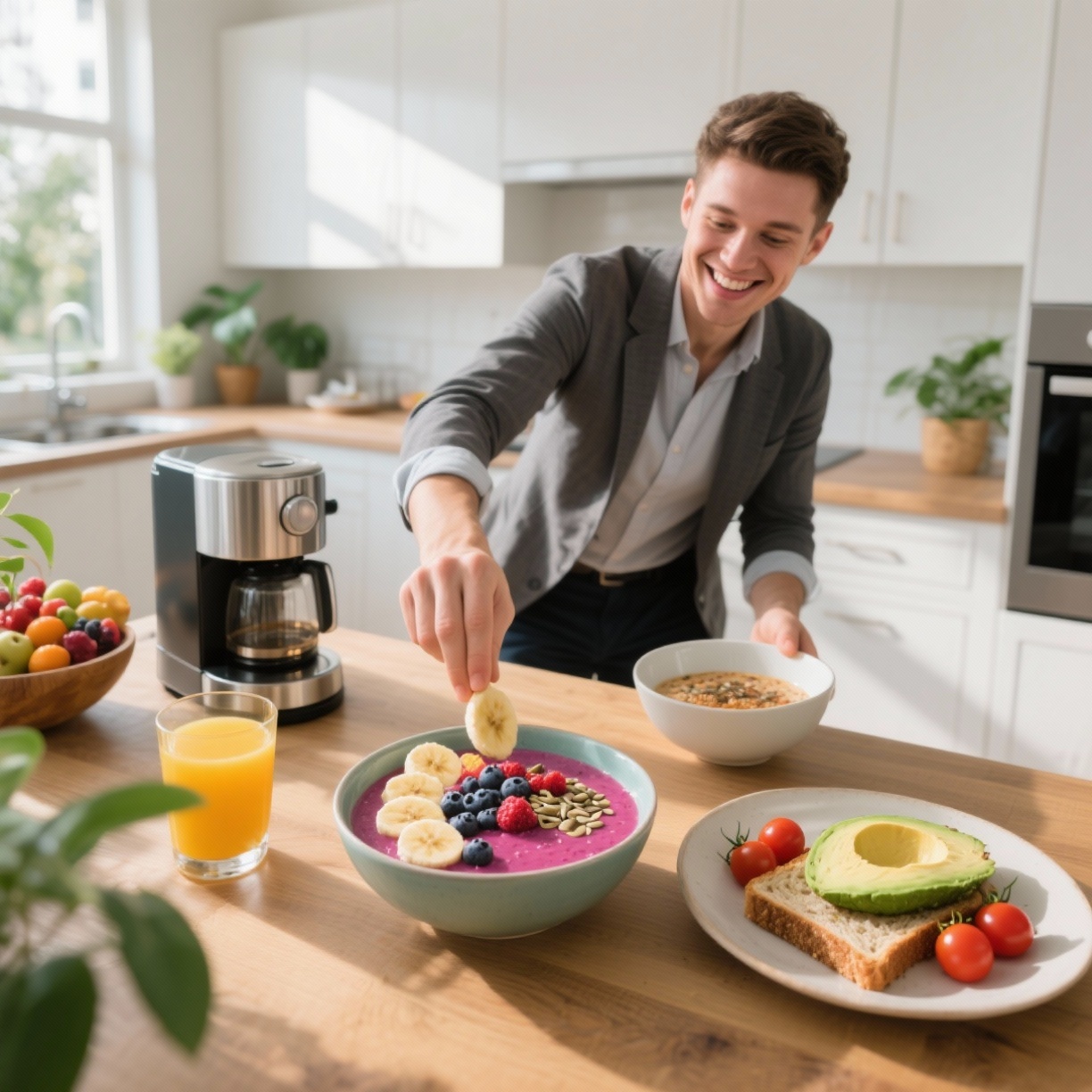 Manhã Turbo: refeições rápidas e saudáveis para energia total