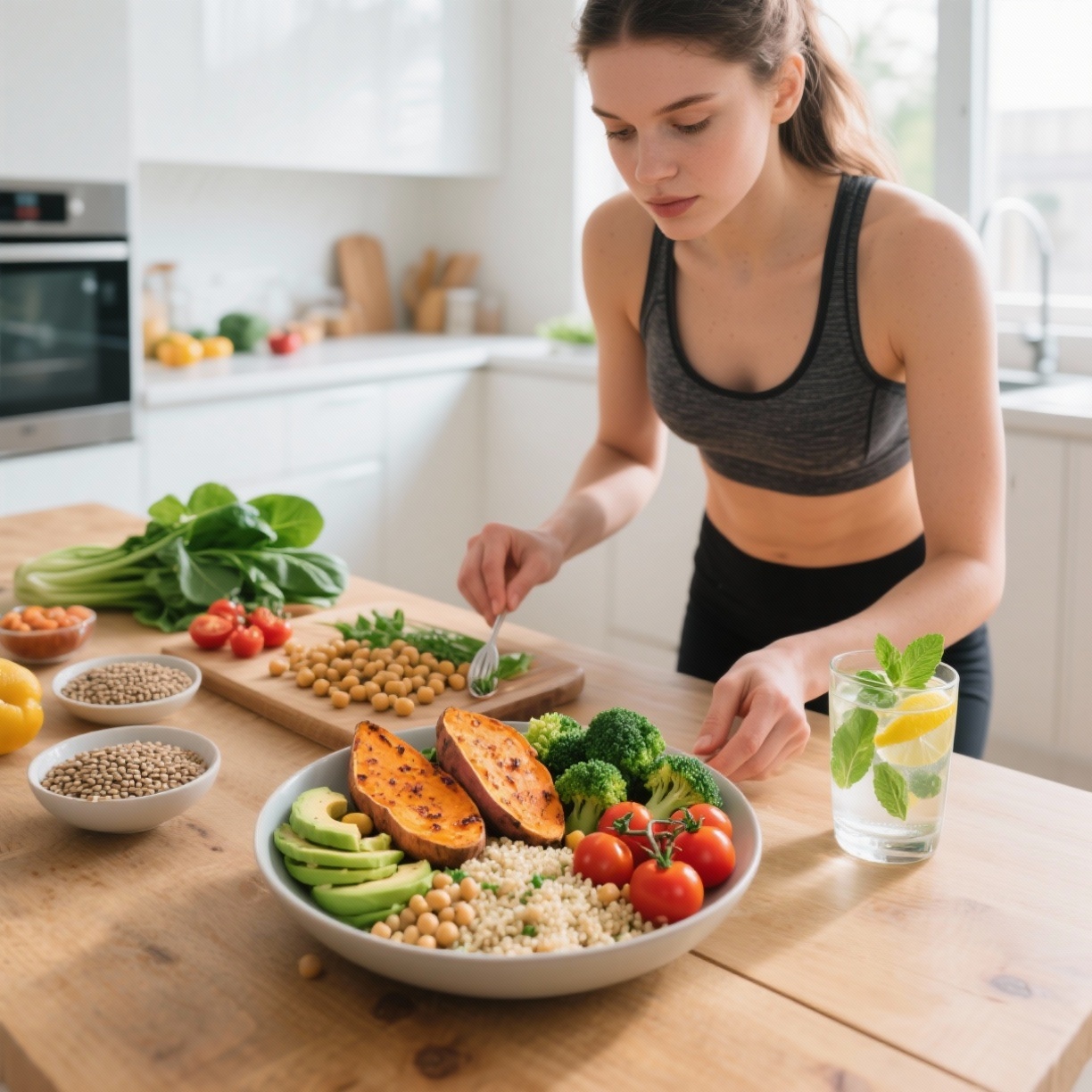 Plant-Based Power: refeições veganas fit para alta performance