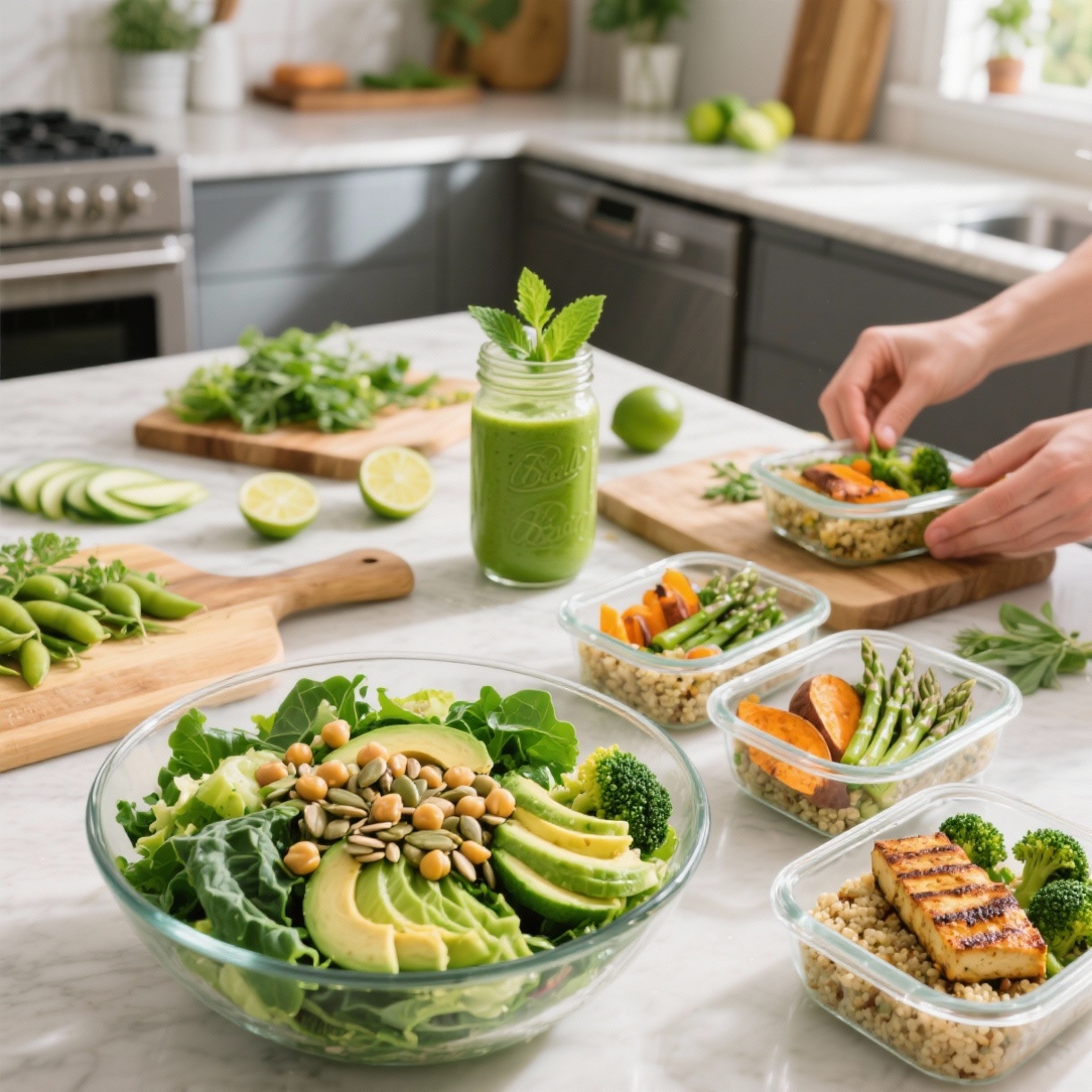 Refeições Verdes Turbo: receitas veganas fit para definir e secar