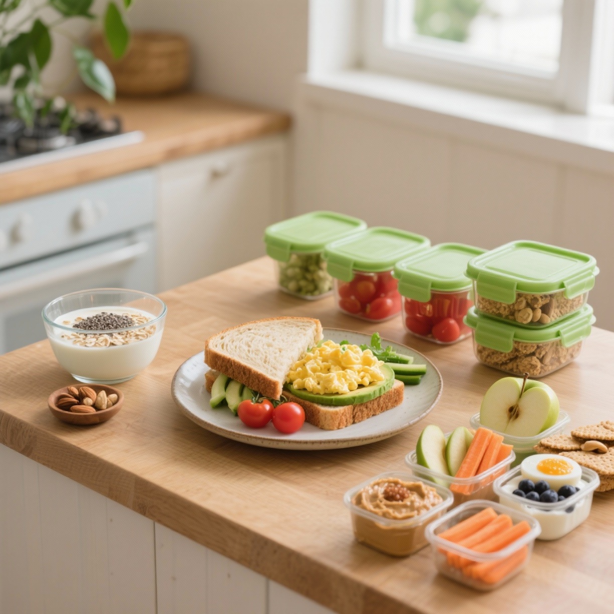 Snacks Inteligentes: Como Montar Lanches Nutritivos com o que Você Já Tem em Casa