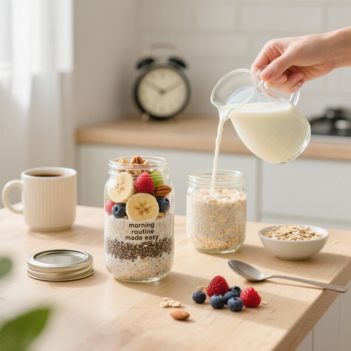 Como transformar aveia dormida em rotina matinal imbatível