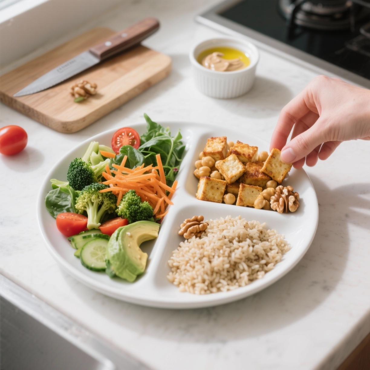 Refeições veganas inteligentes: como montar pratos leves que realmente nutrem