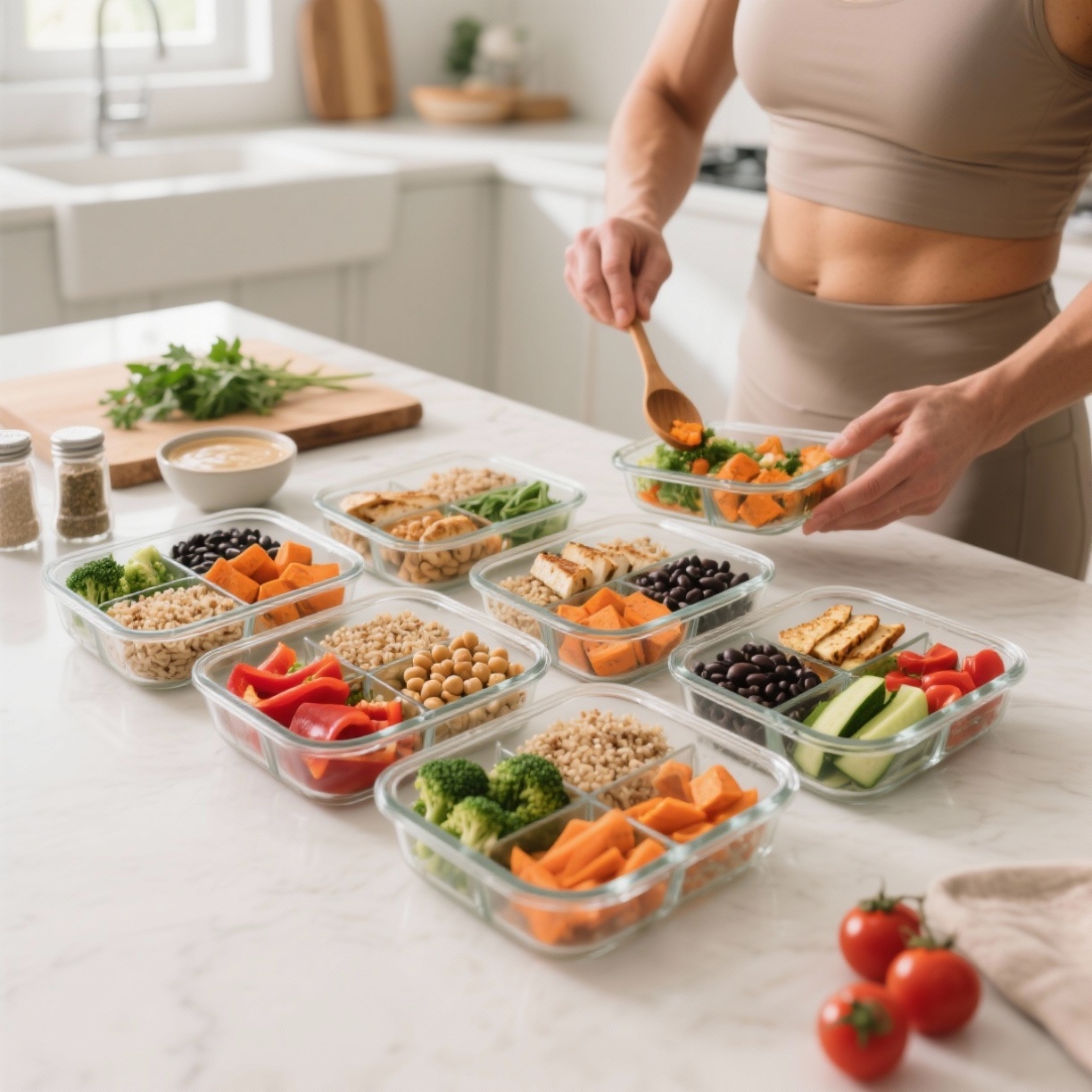 Rotina Vegana em Forma: Estratégias Práticas para Refeições Fitness no Dia a Dia